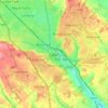 卢顿地形图、海拔、地势