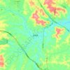 吴家镇地形图、海拔、地势