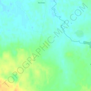 Богослово地形图、海拔、地势