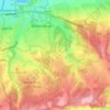 Godden Green地形图、海拔、地势