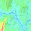 Tatham地形图、海拔、地势
