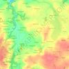 Squern地形图、海拔、地势