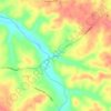 Alonzo地形图、海拔、地势