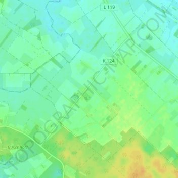 Neu Ebersdorf地形图、海拔、地势
