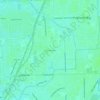 East Perrine地形图、海拔、地势