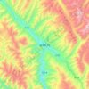 道孚县地形图、海拔、地势