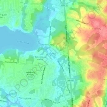 Silesia地形图、海拔、地势