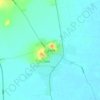 八五四农场地形图、海拔、地势