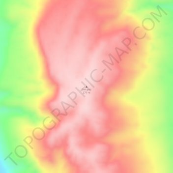 Dalupiri地形图、海拔、地势