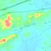 二凤堡地形图、海拔、地势