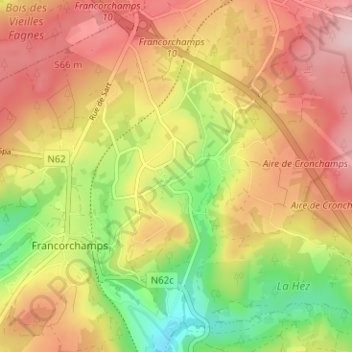 Ster地形图、海拔、地势