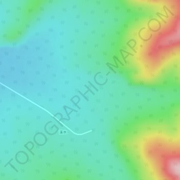上甘岭溪水国家森林公园地形图、海拔、地势