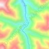 火古龙地形图、海拔、地势
