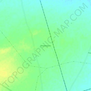 Shivrampura地形图、海拔、地势