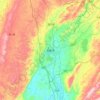 弥勒市地形图、海拔、地势