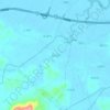 豪山村地形图、海拔、地势