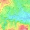 Mazégout地形图、海拔、地势