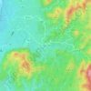 龜丹地形图、海拔、地势
