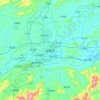 宜春市地形图、海拔、地势