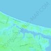 East Ocean View地形图、海拔、地势