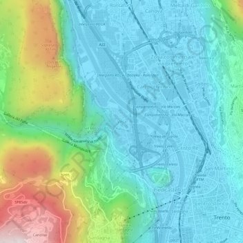Vela地形图、海拔、地势
