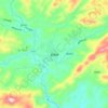 鹤塘镇地形图、海拔、地势