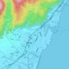 武營地形图、海拔、地势