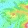 角板山地形图、海拔、地势