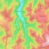Lahmen Hasen地形图、海拔、地势