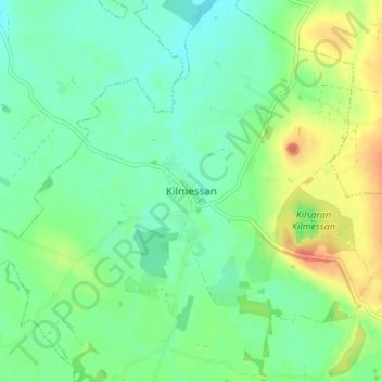 Kilmessan地形图、海拔、地势