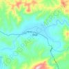 草林镇地形图、海拔、地势