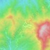 禅房村地形图、海拔、地势