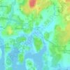 Viet地形图、海拔、地势