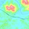 高原地形图、海拔、地势