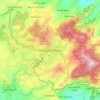 Udhagamandalam地形图、海拔、地势