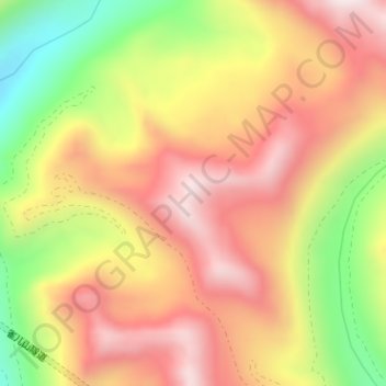 雀儿山地形图、海拔、地势