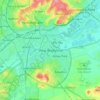 West Bridgford地形图、海拔、地势