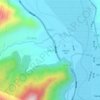 张麦村地形图、海拔、地势