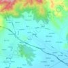 官庄镇地形图、海拔、地势