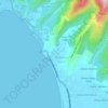 Dusun Batu Layar地形图、海拔、地势