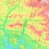 Winchester地形图、海拔、地势