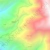 马房地形图、海拔、地势