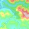Navarro地形图、海拔、地势