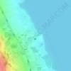 洱海生态廊道地形图、海拔、地势