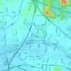 李松蓢地形图、海拔、地势