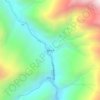 都如古冬地形图、海拔、地势