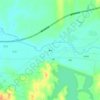 秦咀地形图、海拔、地势