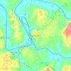 Port Birmingham地形图、海拔、地势