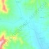 南杨村地形图、海拔、地势