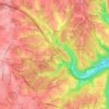 Mount Airy Center地形图、海拔、地势